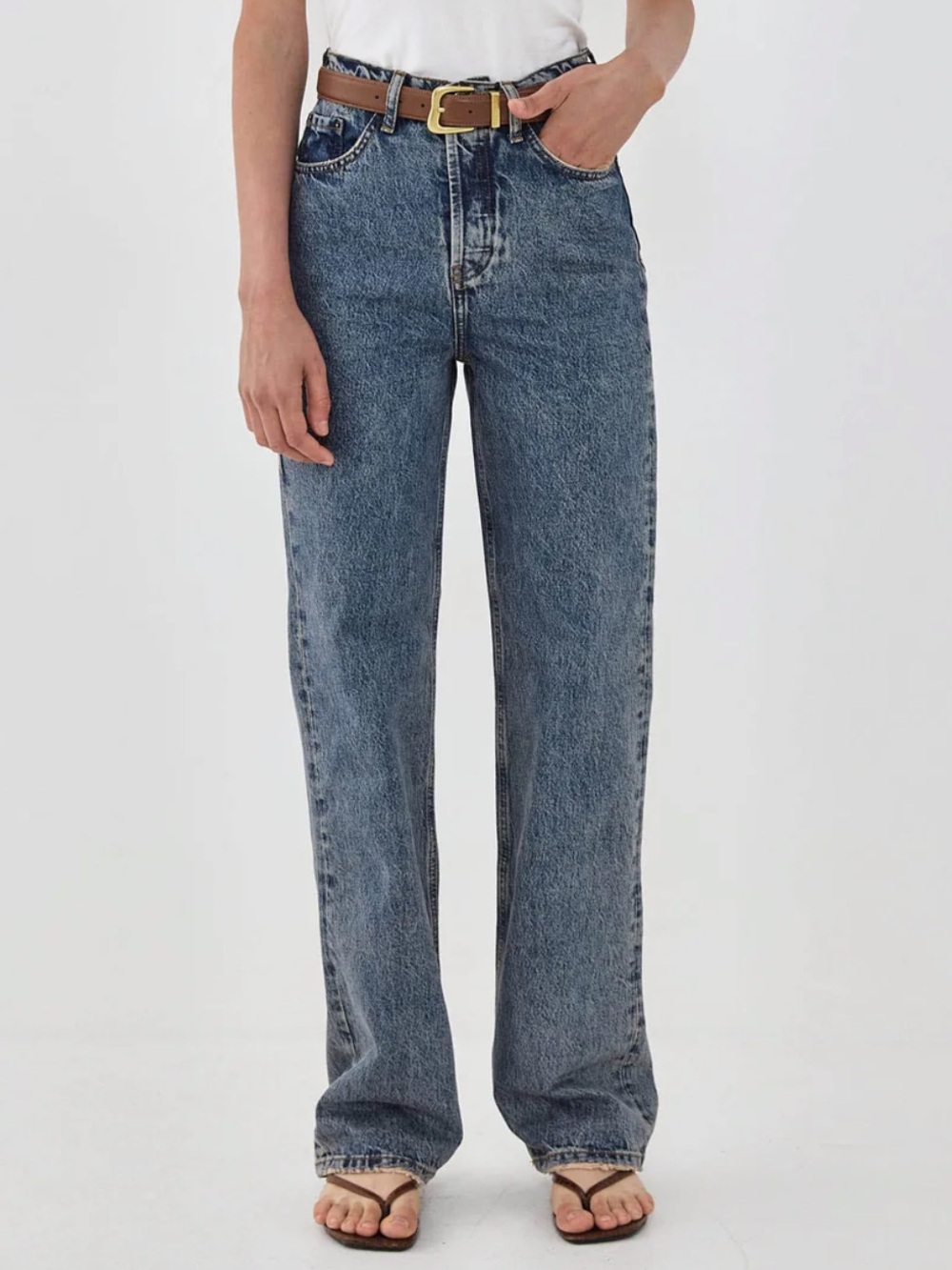 Dé Rococo No.8 High-Waisted Wide-Leg Denim